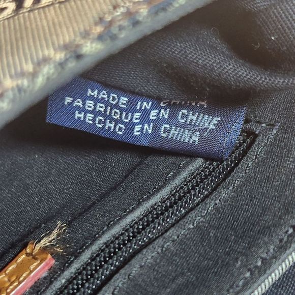 Tommy Hilfiger Bag Vintage Crossbody Blue Gray Womens - Picture 9 of 16